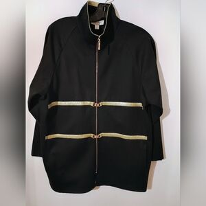 St. John Sport by Marie Gray Elegant Black Jacket